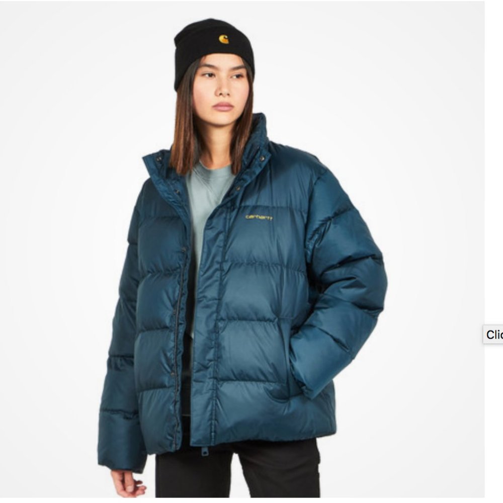 Carhartt WIP W' Deming Jacket - Duck Blue NWT